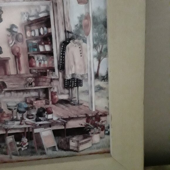 Framed Picture of Thrift Shop - "Second Hand Rose" - Picture 4 of 5